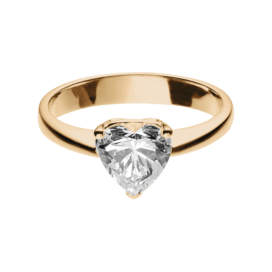 rose gold - heart rose gold - heart