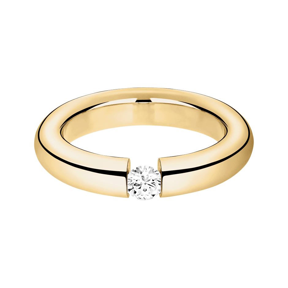 yellow gold - round yellow gold - round