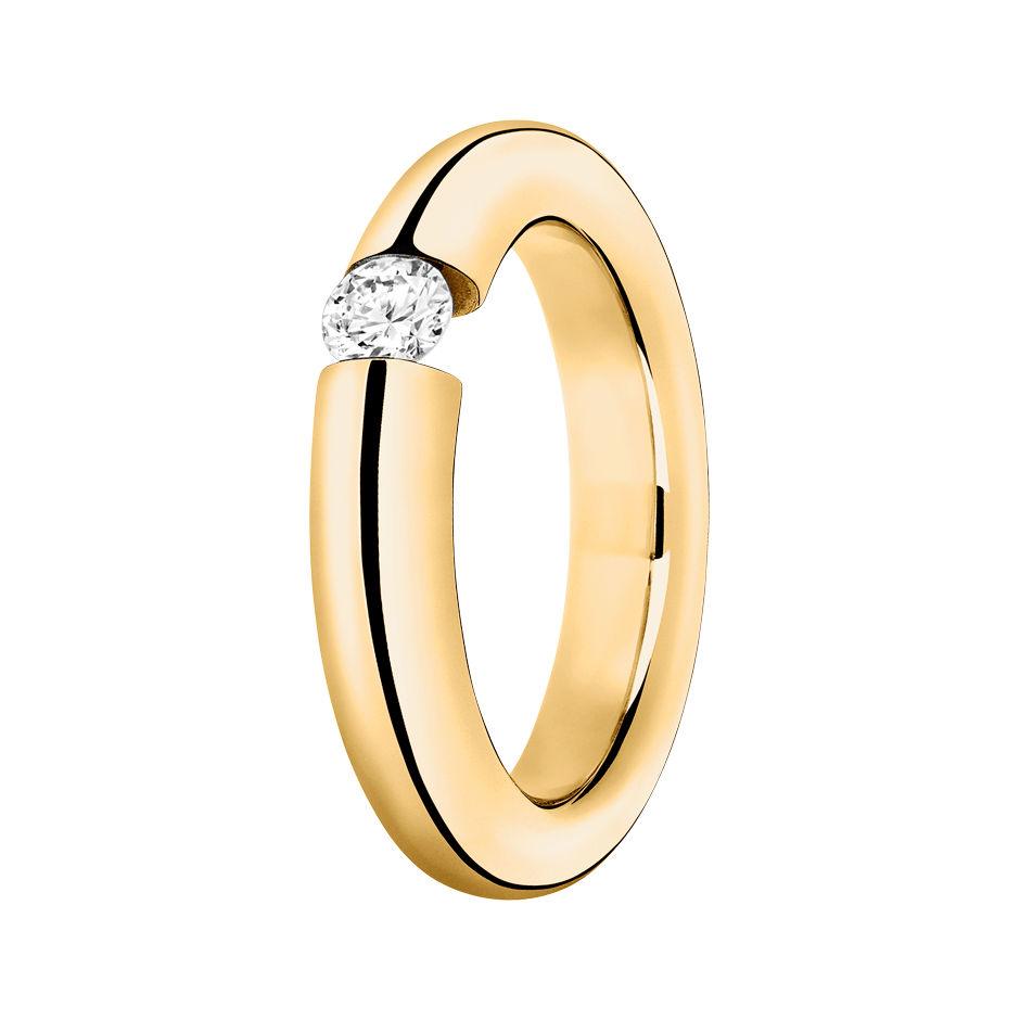 yellow gold - round yellow gold - round
