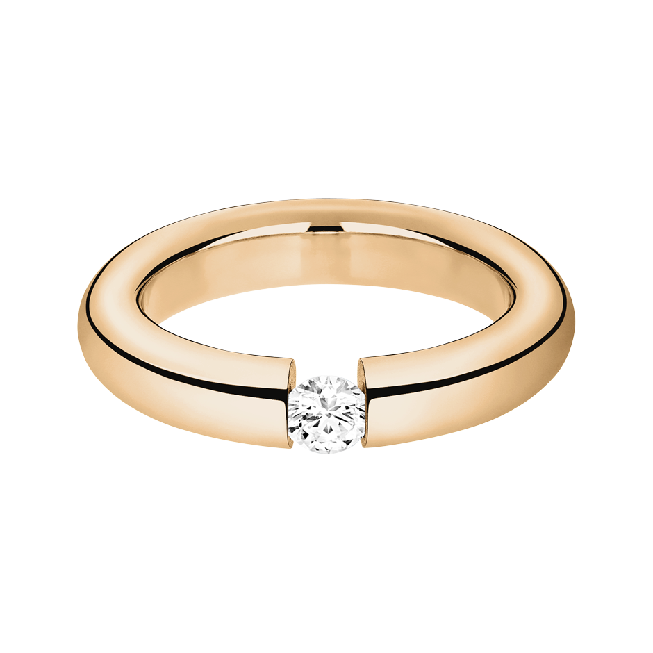 rose gold - round rose gold - round
