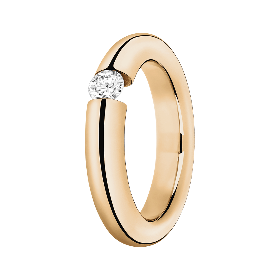 rose gold - round rose gold - round
