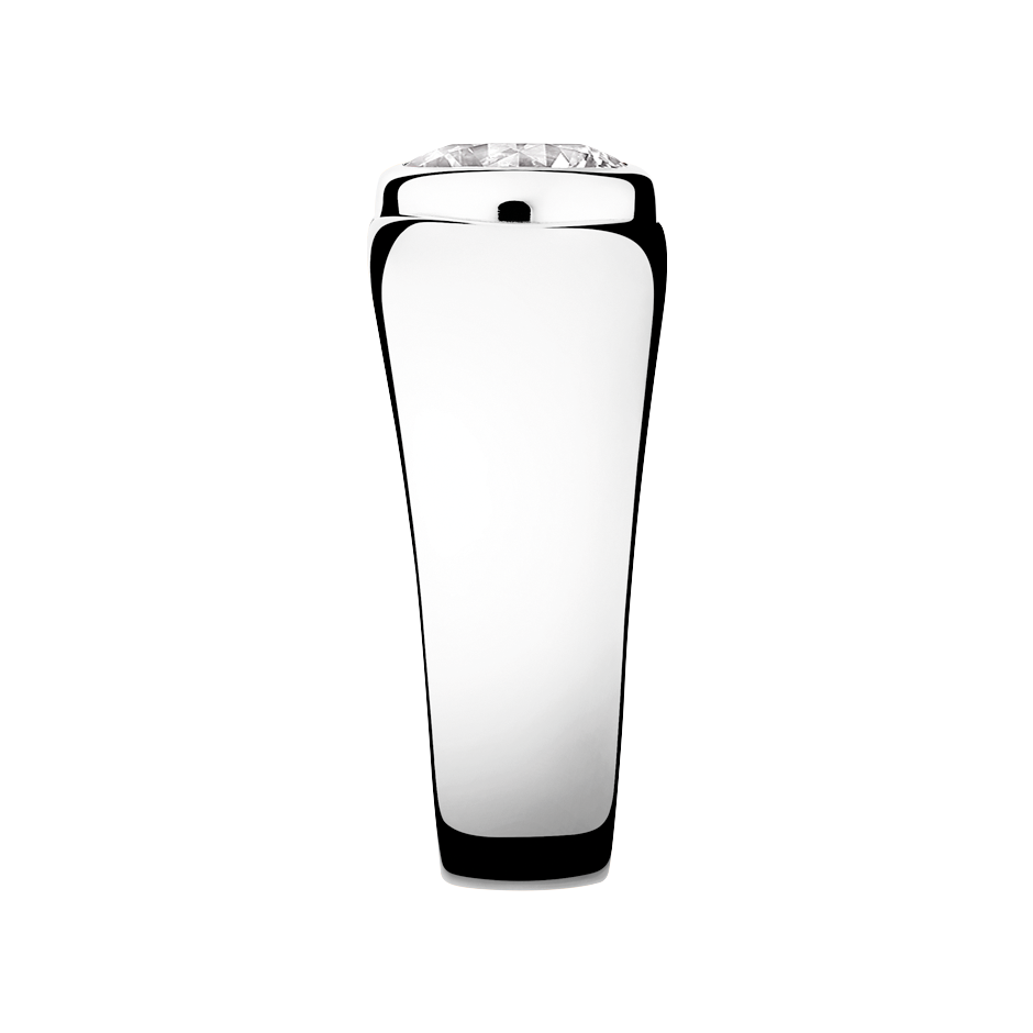 white gold - round white gold - round