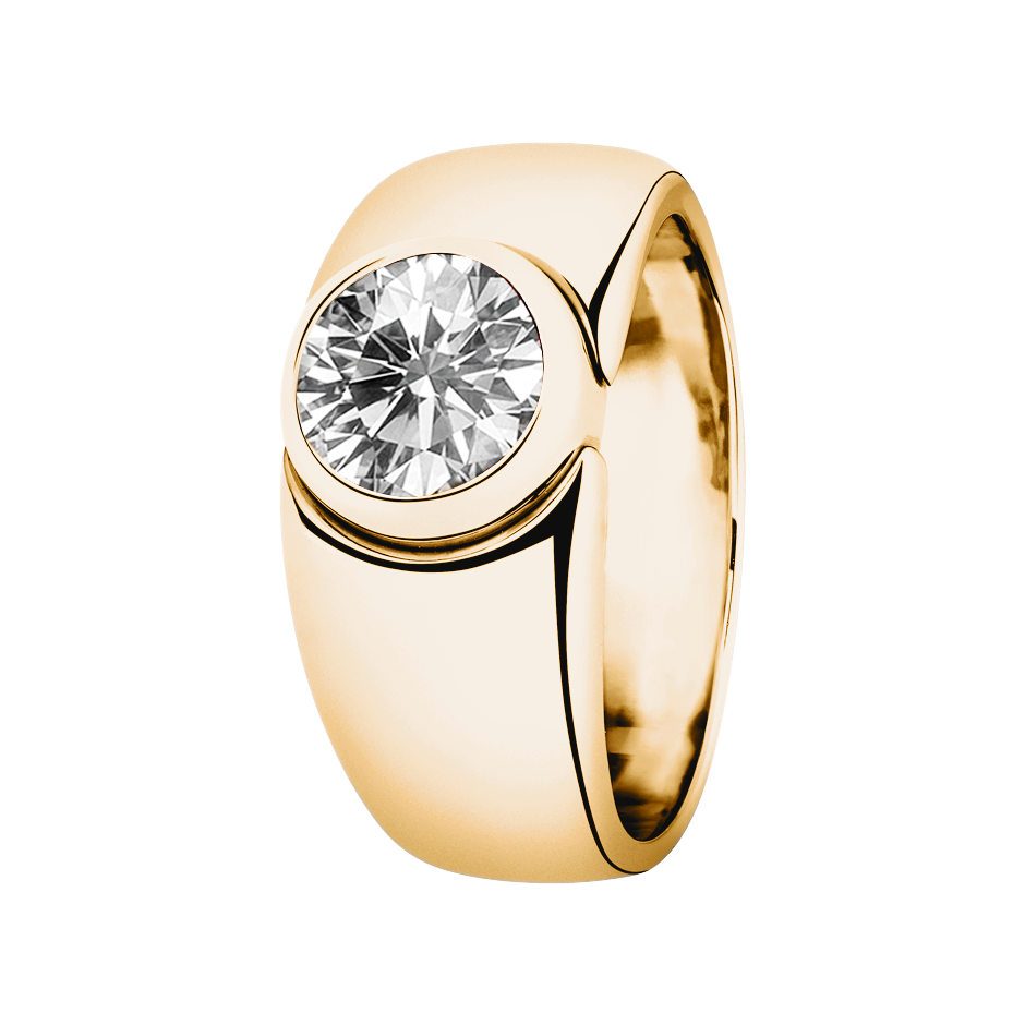 rose gold - round rose gold - round