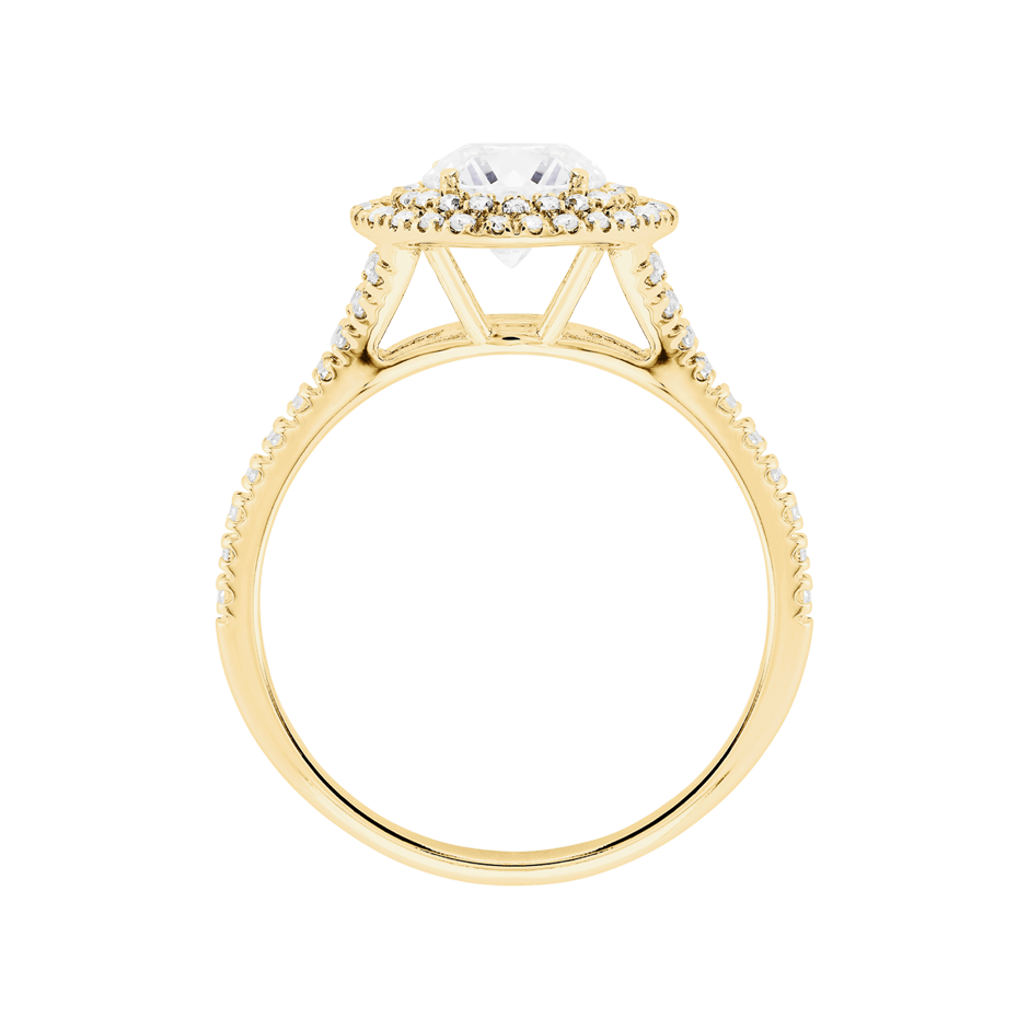 yellow gold - round yellow gold - round