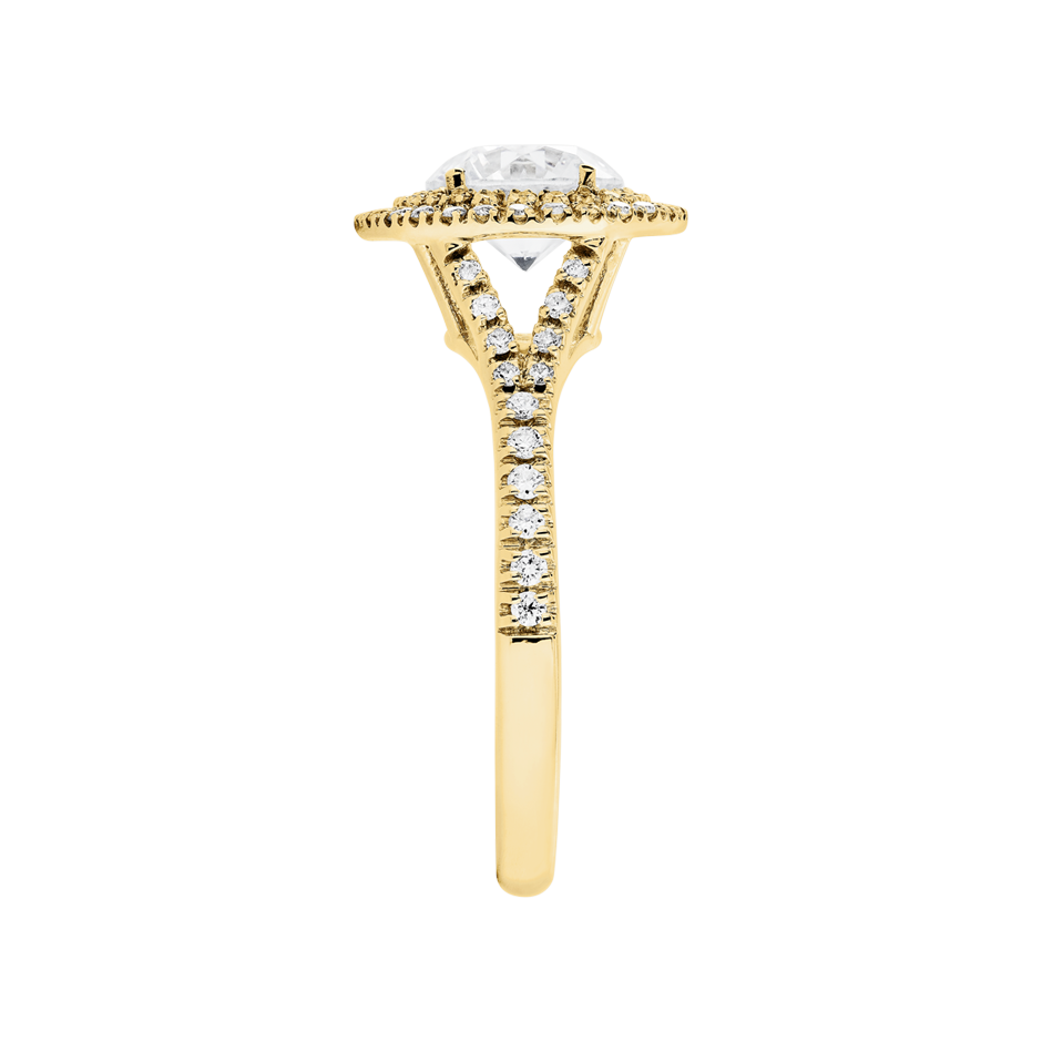 yellow gold - round yellow gold - round