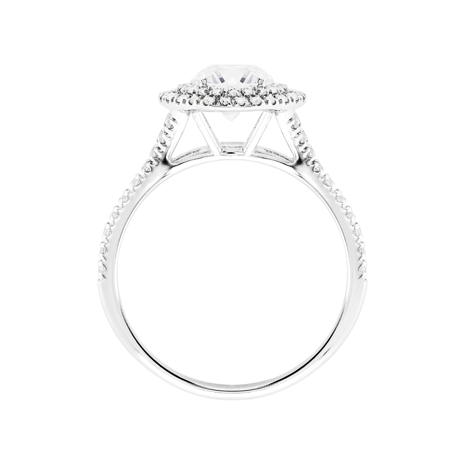 white gold - round white gold - round