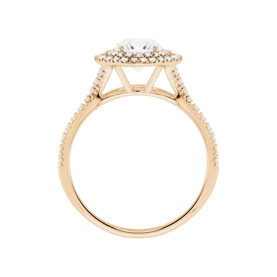 rose gold - round rose gold - round