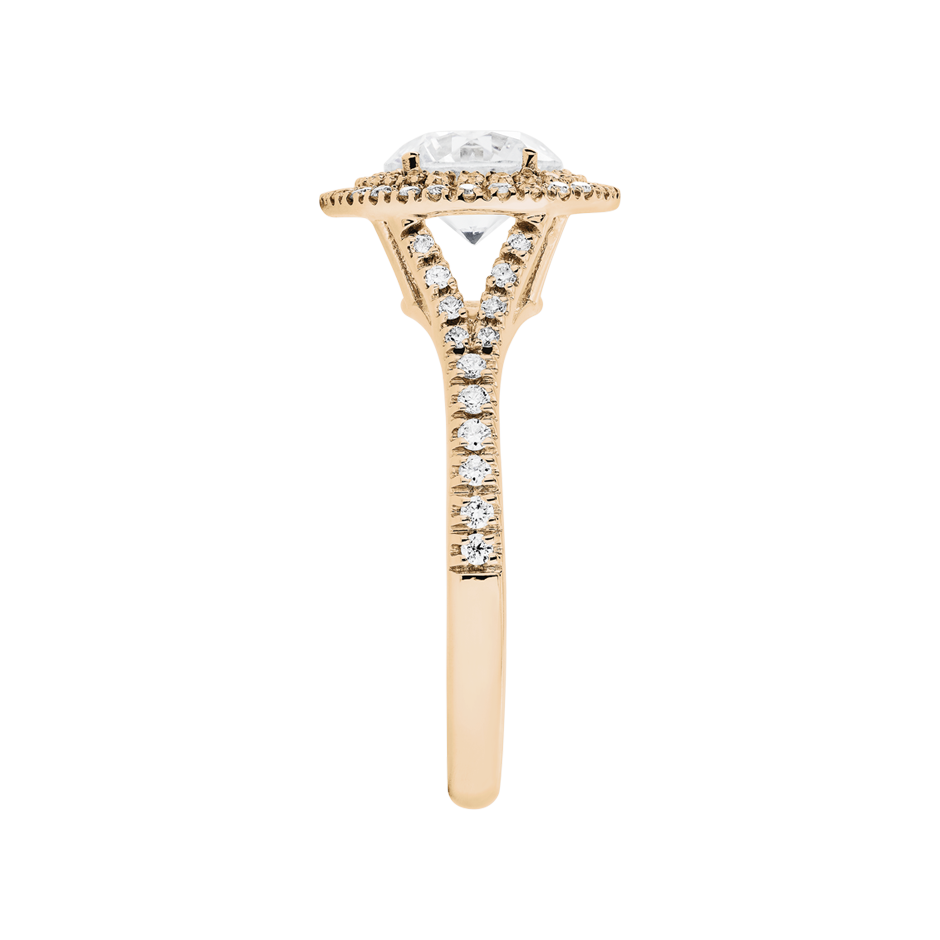rose gold - round rose gold - round