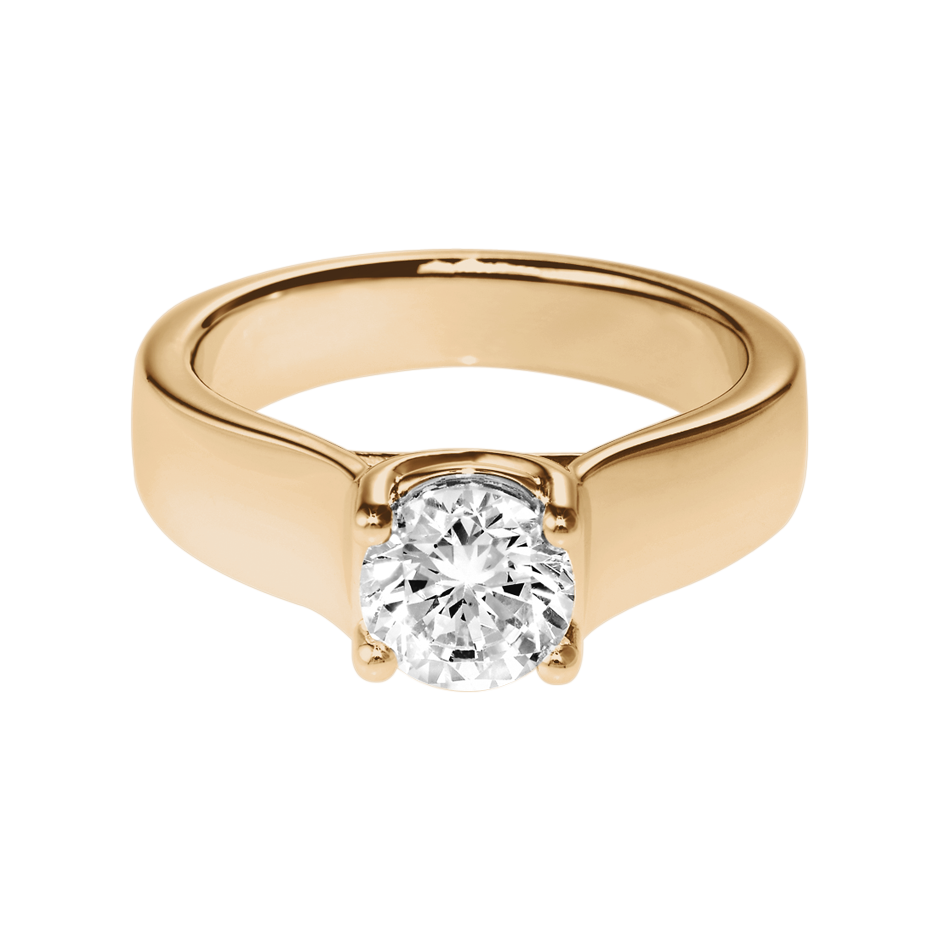 rose gold - round rose gold - round