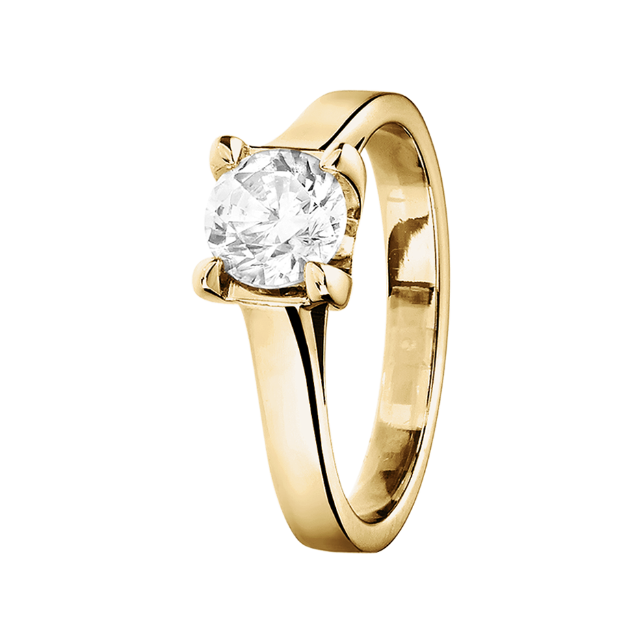 yellow gold - round yellow gold - round
