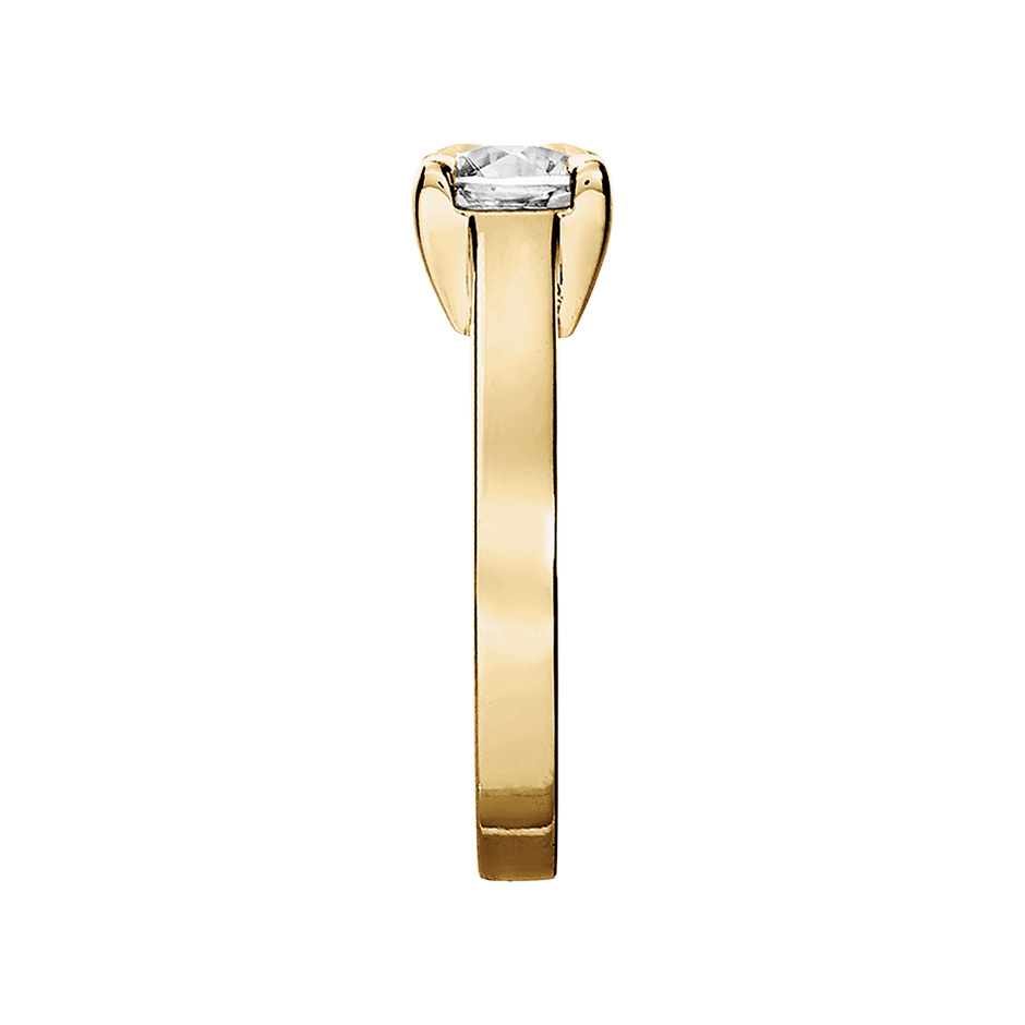 yellow gold - round yellow gold - round