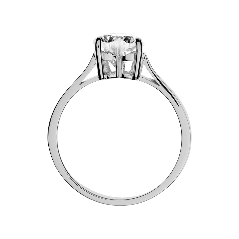 white gold - heart white gold - heart