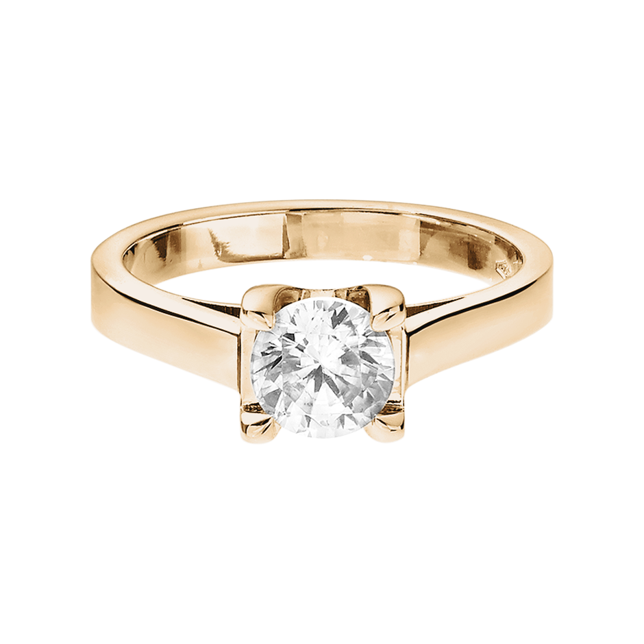 rose gold - round rose gold - round