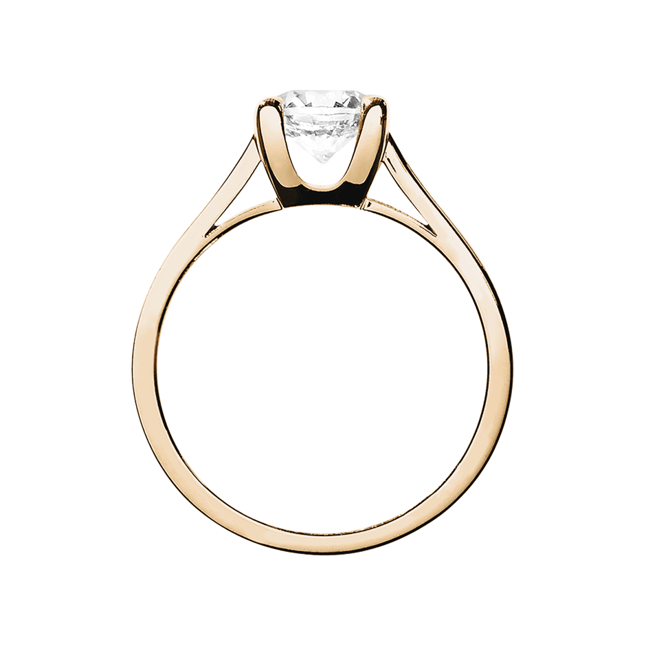 rose gold - round rose gold - round
