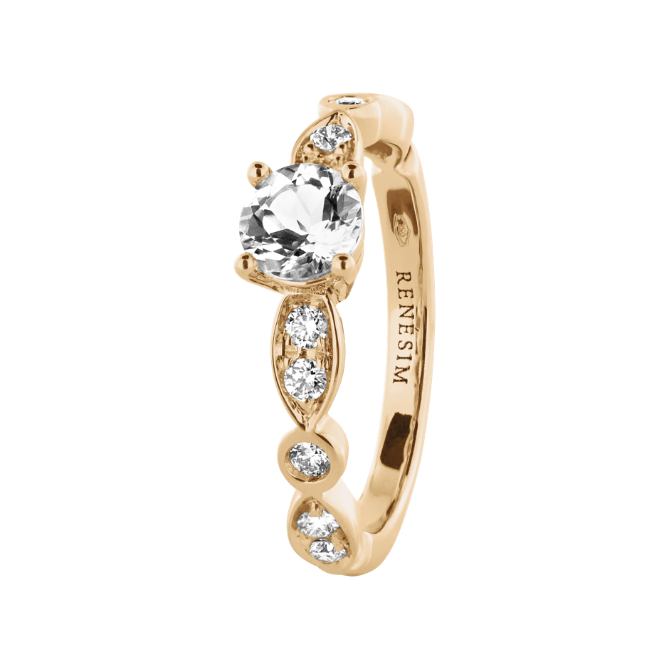 rose gold - round rose gold - round
