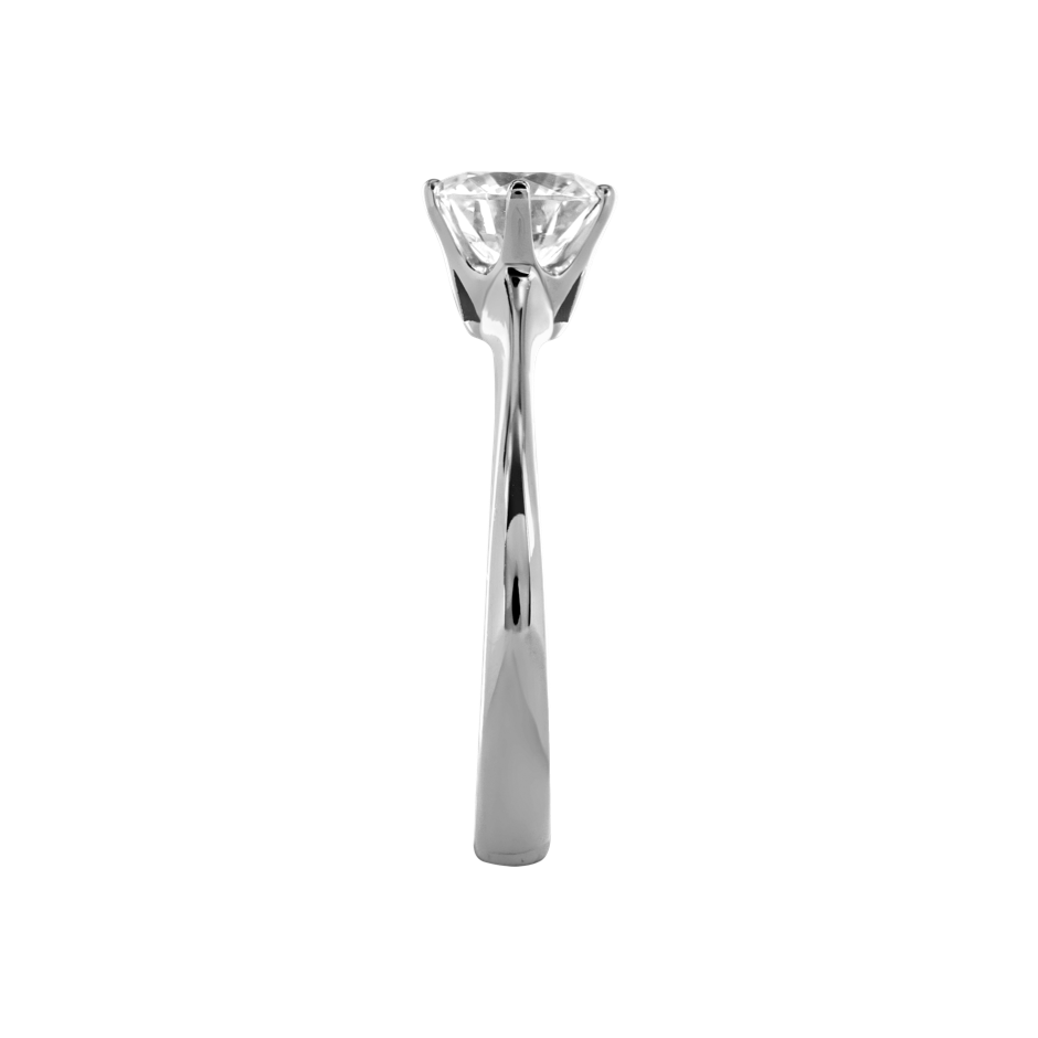 white gold - round white gold - round