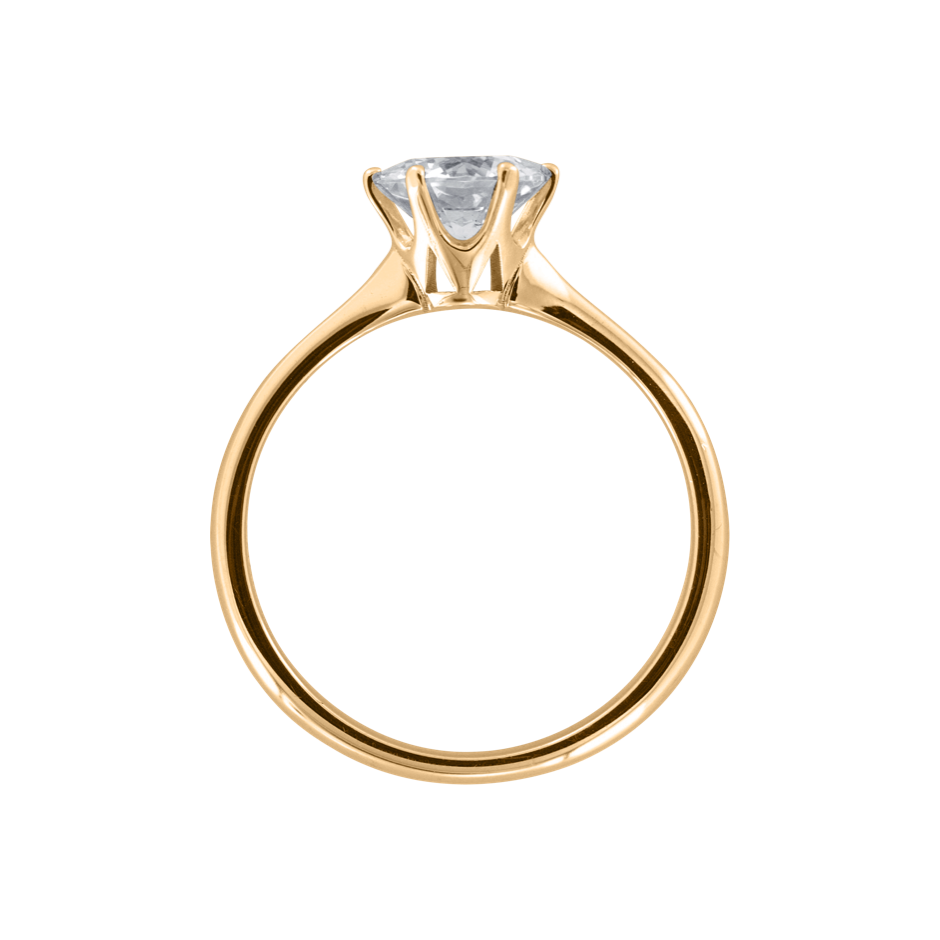 rose gold - round rose gold - round