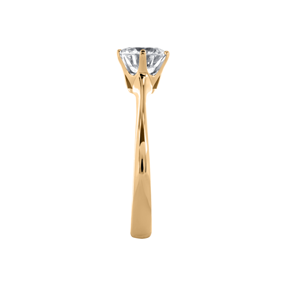 rose gold - round rose gold - round