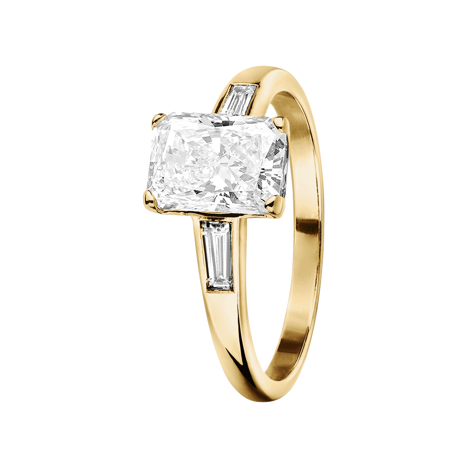 yellow gold - radiant yellow gold - radiant