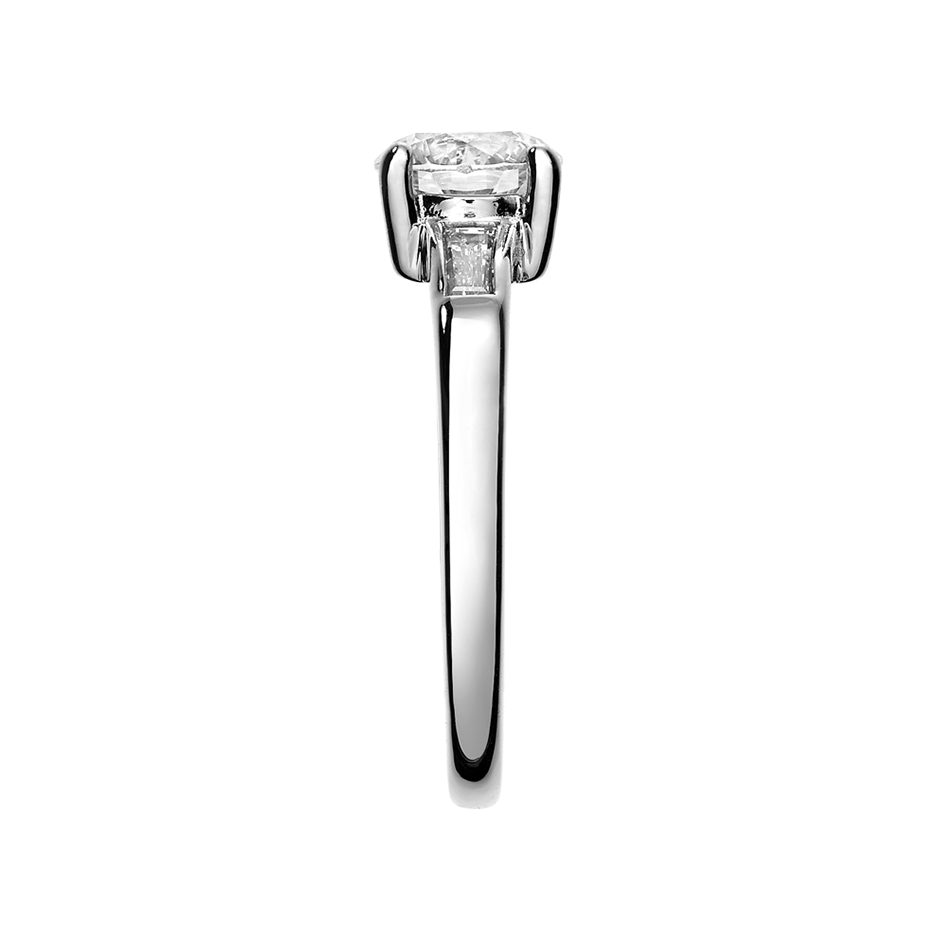white gold - round white gold - round