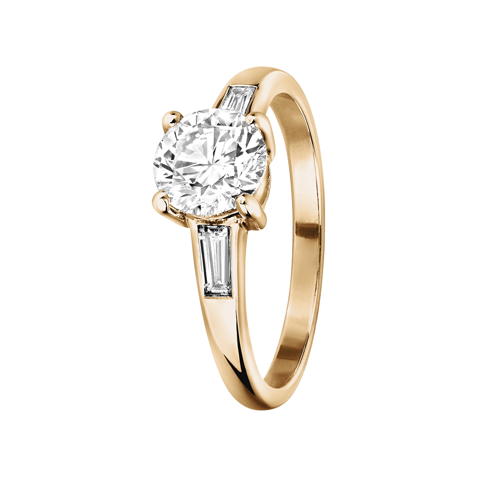 rose gold - round rose gold - round