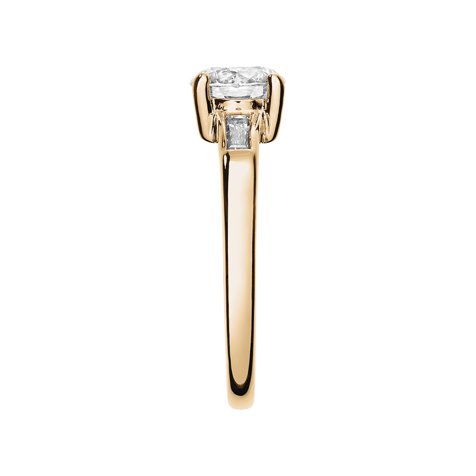 rose gold - round rose gold - round