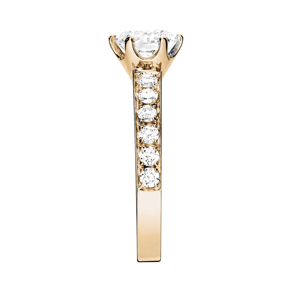 rose gold - round rose gold - round