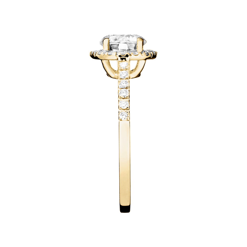yellow gold - round yellow gold - round