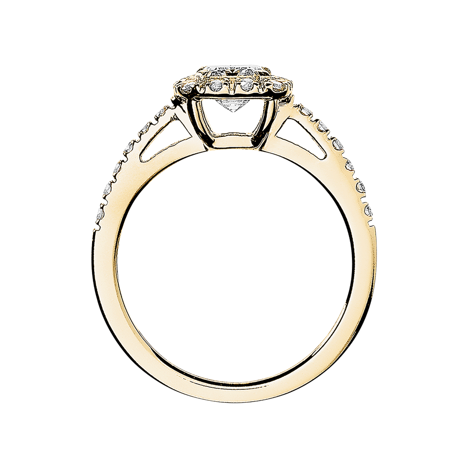 yellow gold - emerald yellow gold - emerald
