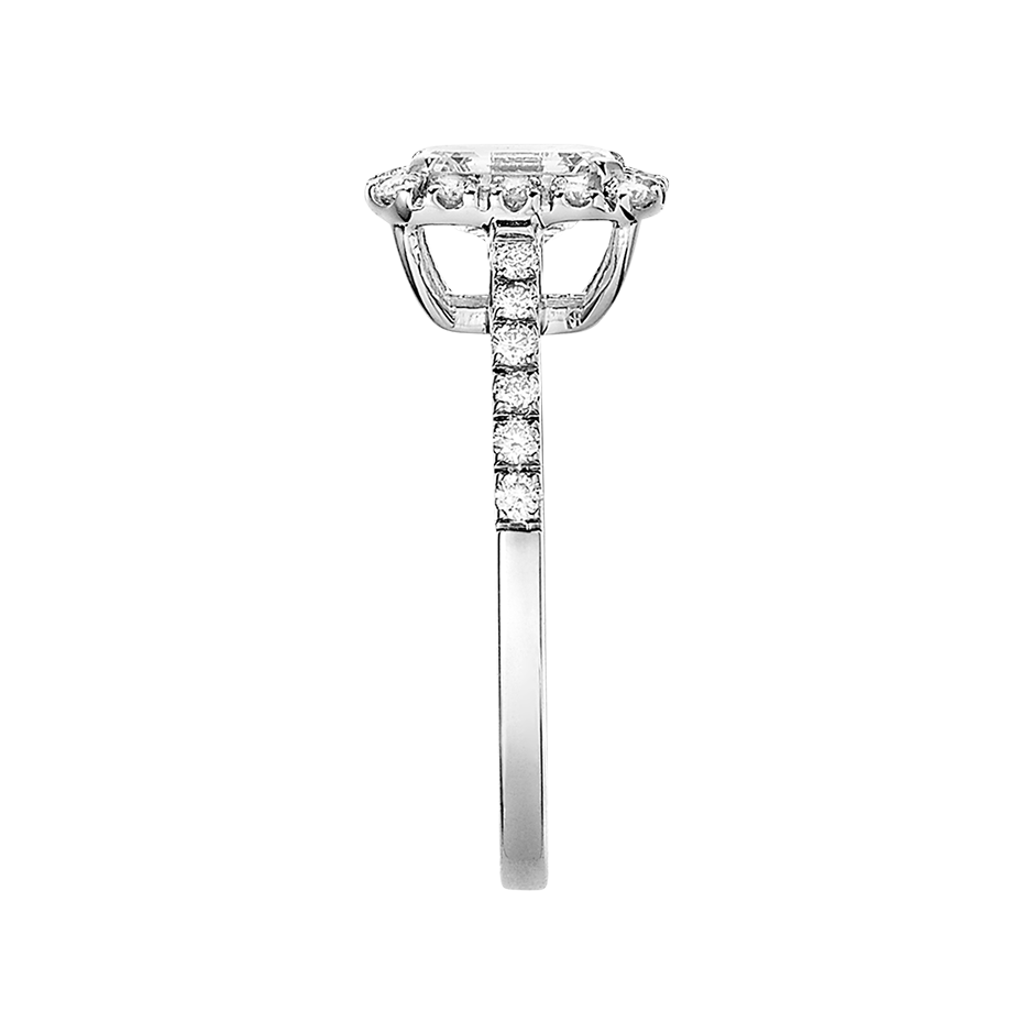 white gold - emerald white gold - emerald