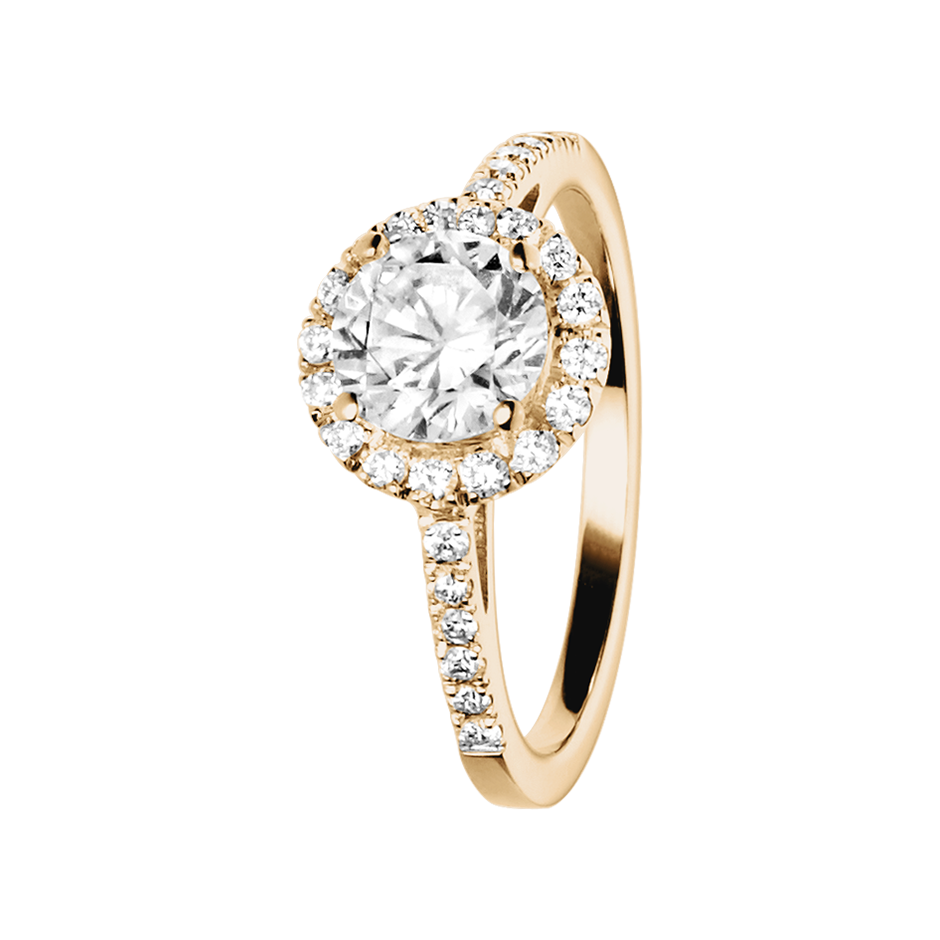 rose gold - round rose gold - round