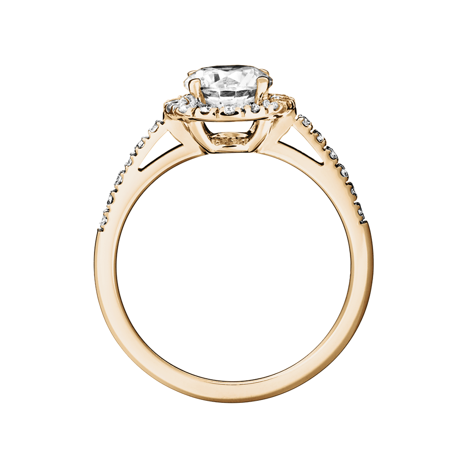 rose gold - round rose gold - round