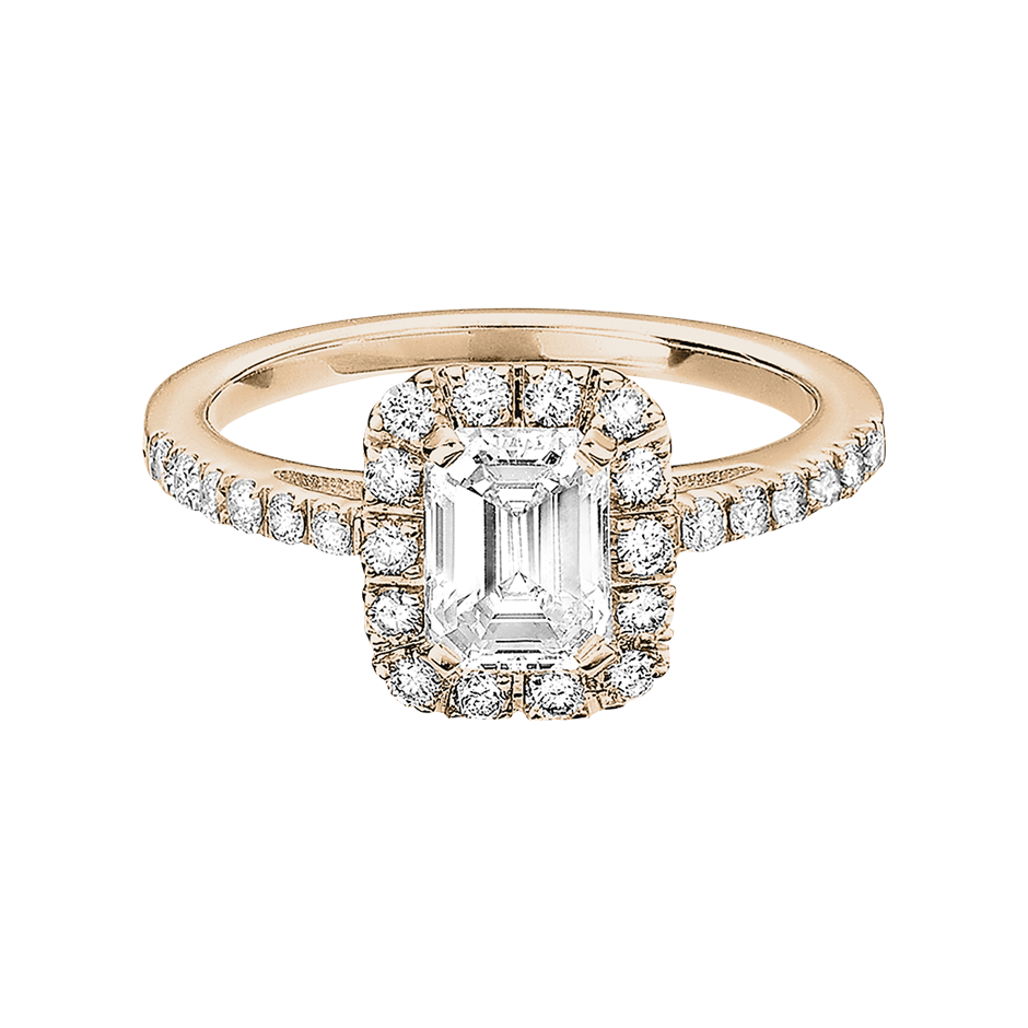 rose gold - emerald rose gold - emerald