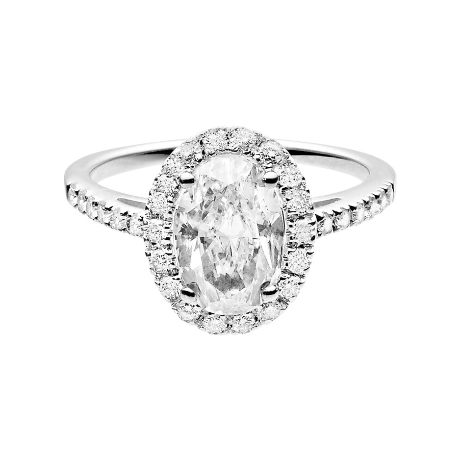 platinum - oval platinum - oval
