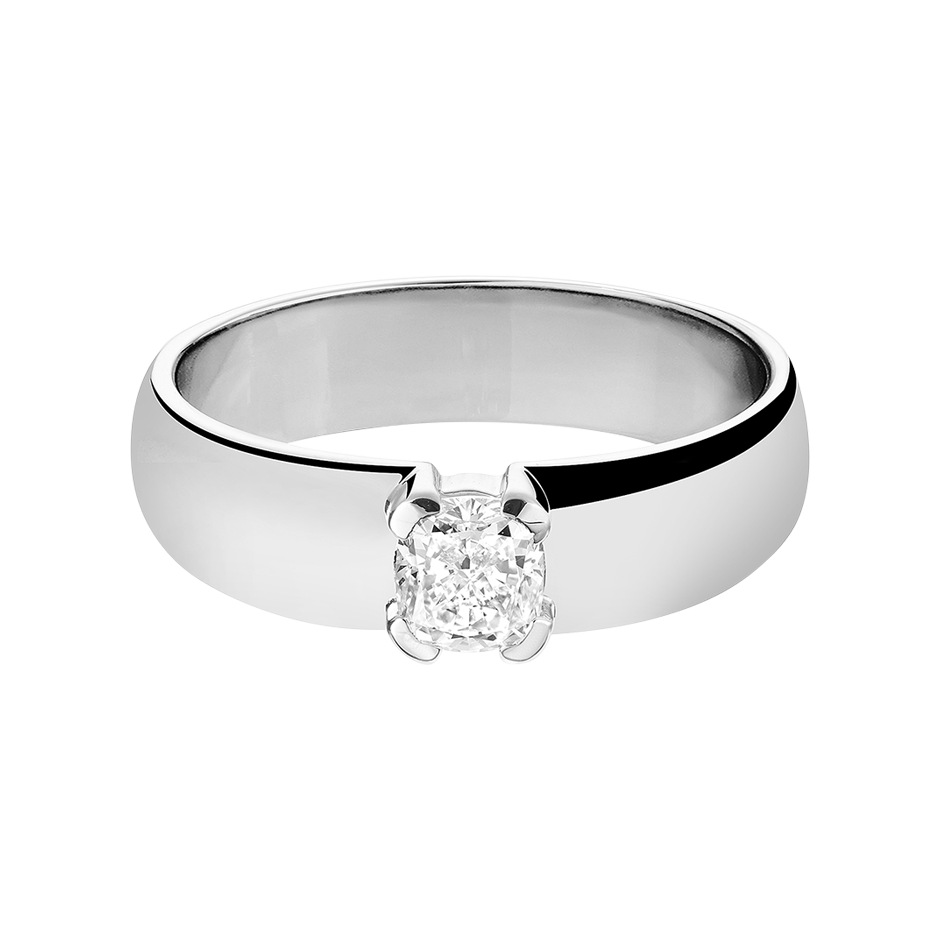 white gold - cushion white gold - cushion