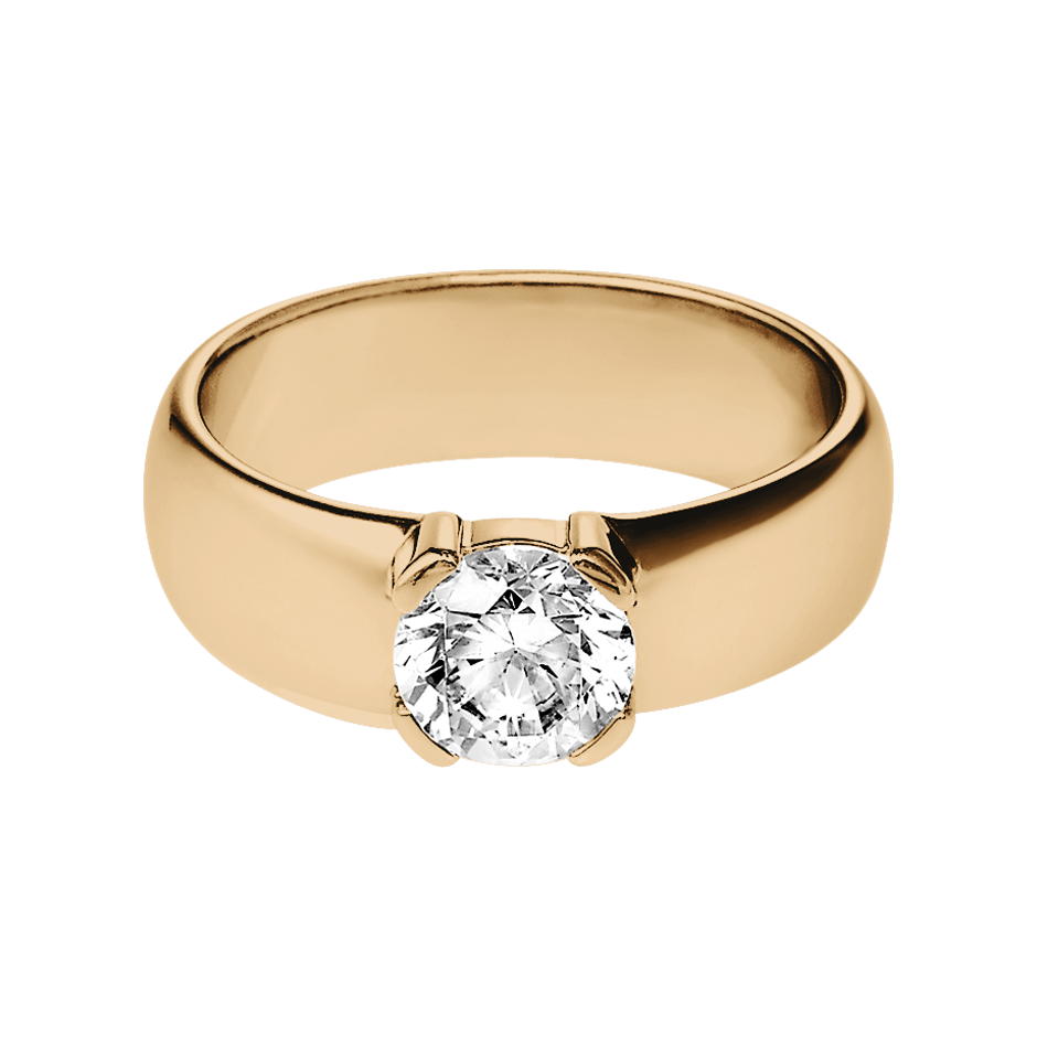 rose gold - round rose gold - round
