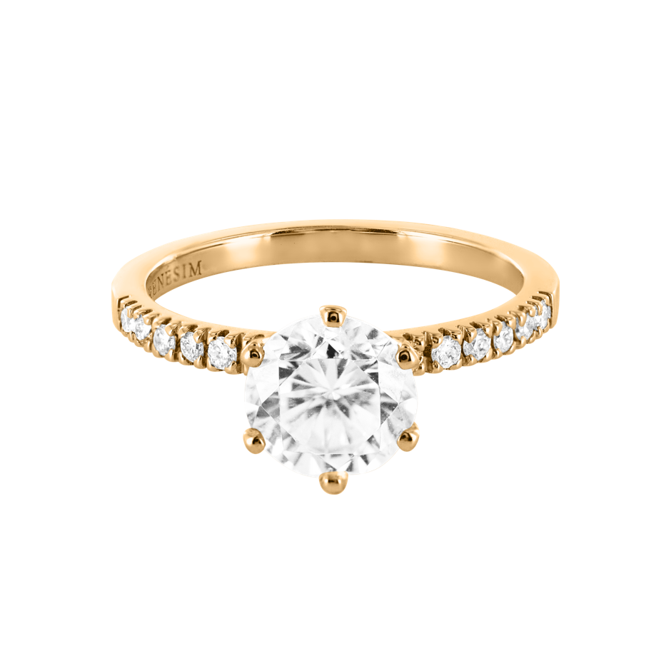 rose gold - round rose gold - round