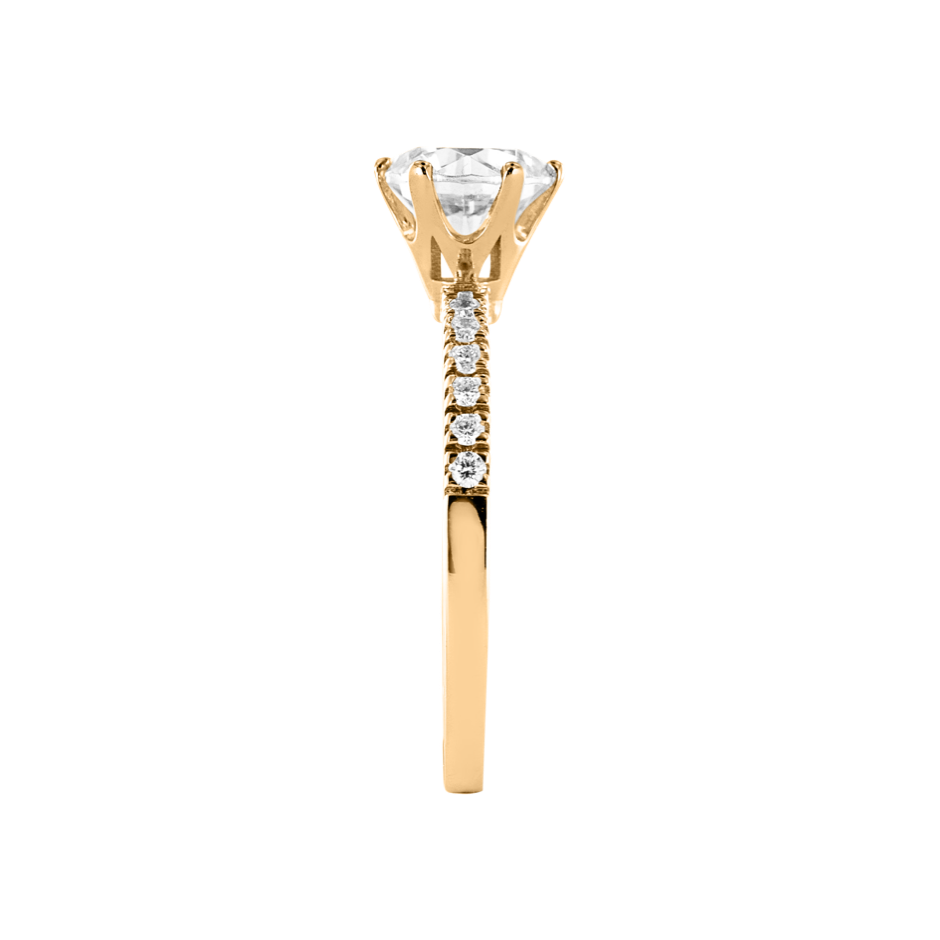 rose gold - round rose gold - round