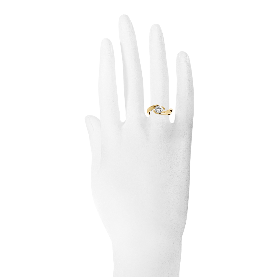 yellow gold - round yellow gold - round