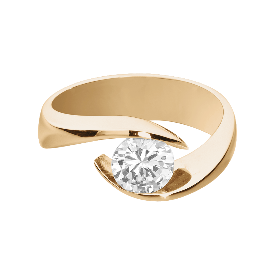 rose gold - round rose gold - round