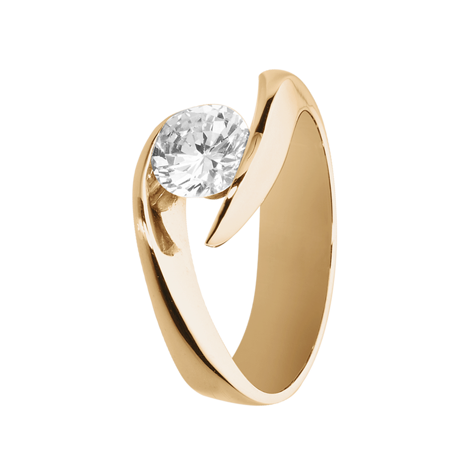 rose gold - round rose gold - round