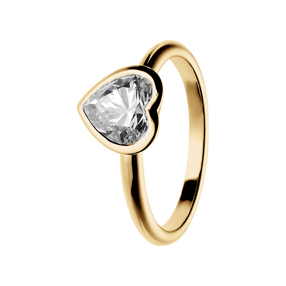 yellow gold - heart yellow gold - heart
