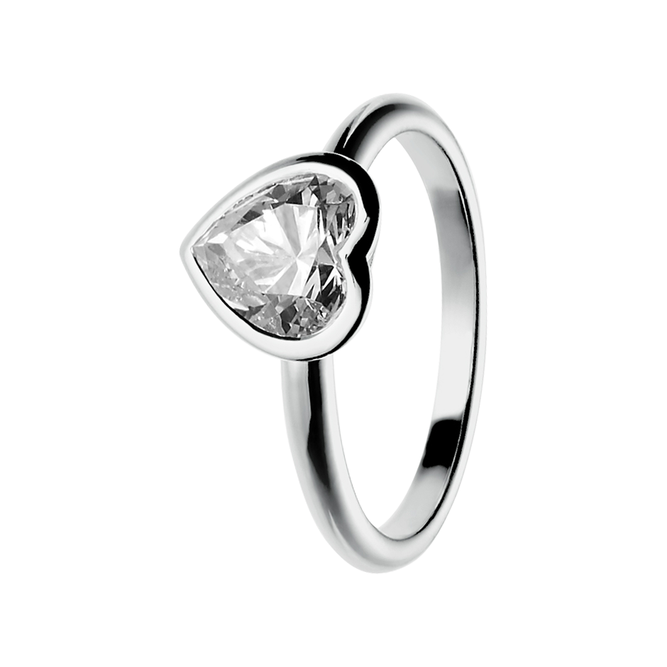 white gold - heart white gold - heart