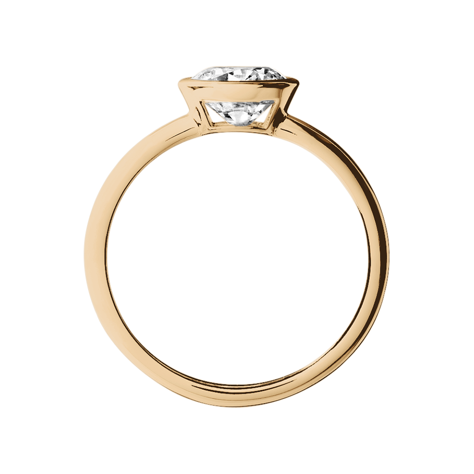 rose gold - round rose gold - round