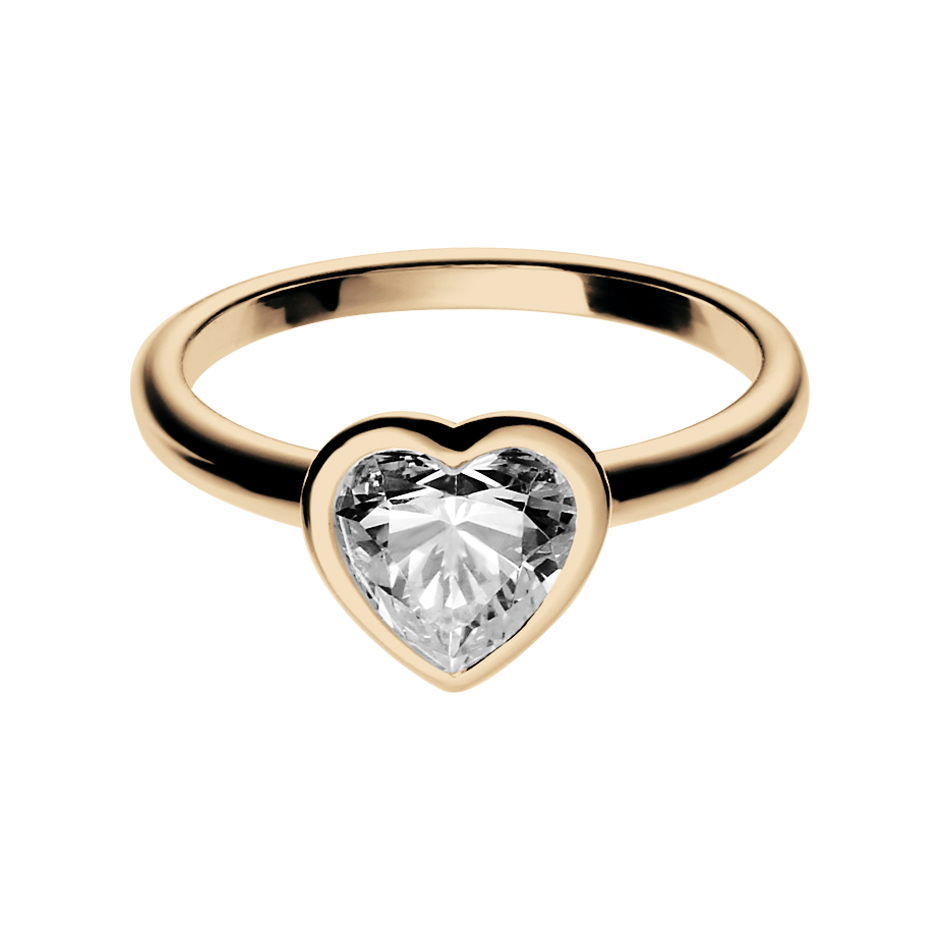 rose gold - heart rose gold - heart