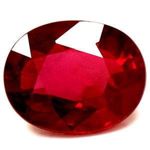 2.16 Karat Oval Form Ruby Gemstone
