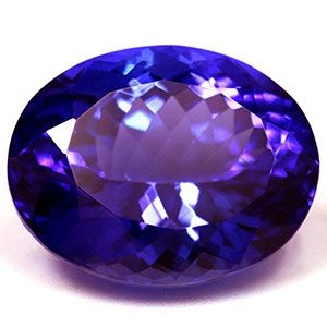 18.49 Karat Oval Form Tanzanite Gemstone