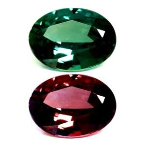 0.36 Karat Oval Form Alexandrite Gemstone