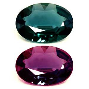 0.35 Carat Ovale Formulaire Alexandrite Gemstone