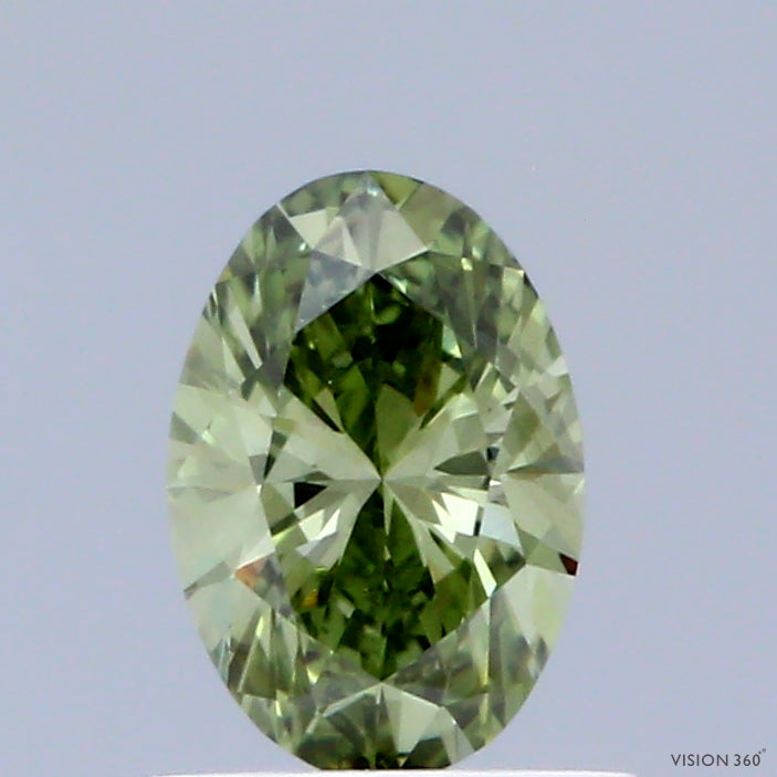 0.54 Karat Oval Form Lab Grown Diamond